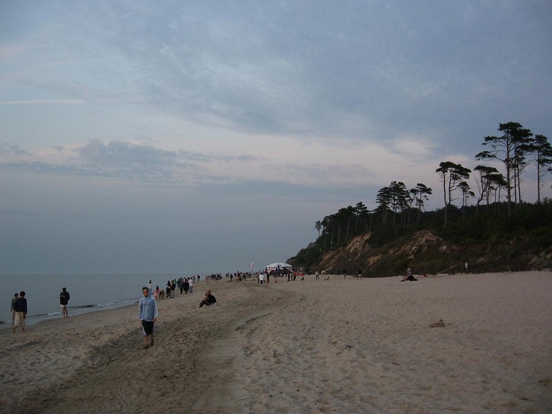 plaża jastrzębia góra